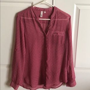 Kut from the Kloth Button Up Blouse